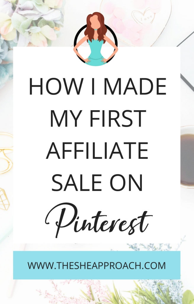 Make money online and work from home by starting a blog and earning through affiliate marketing. Find out how I made my first affiliate sale with a small blog today! #affiliatemarketingguide #affiliatemarketingtips #pinteresttips