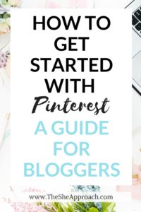 How to get started with Pinterest - The ultimate guide to mastering Pinterest and increasing your blog traffic for new bloggers. Read about my Pinterest strategy here! 