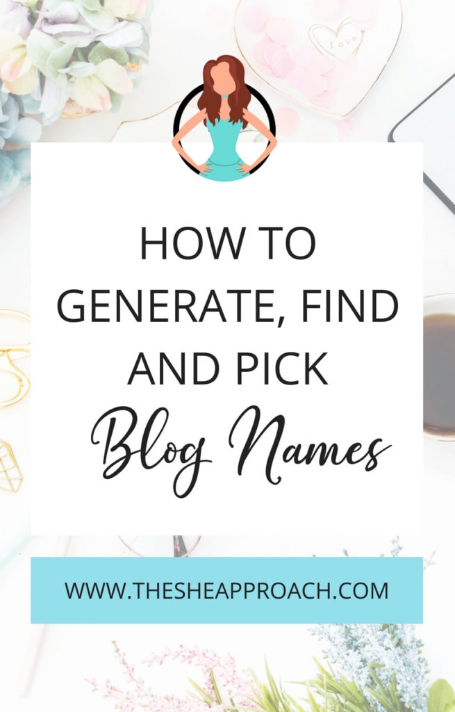 How to generate blog name ideas and pick the perfect name for your first blog. Click on the image or button above to read my post and get ready to start your blog with a unique name! #bloggingtips #bloggingforbeginners