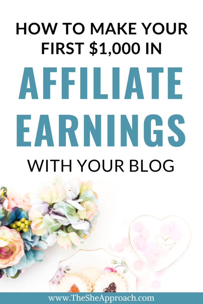 Have you gotten started with affiliate marketing yet? How close are you to making your first $1000 in affiliate sales? Find out how to get there quicker and make more money online with this free affiliate marketing guide for bloggers. #bloggingtips #incomereport #affiliatesales