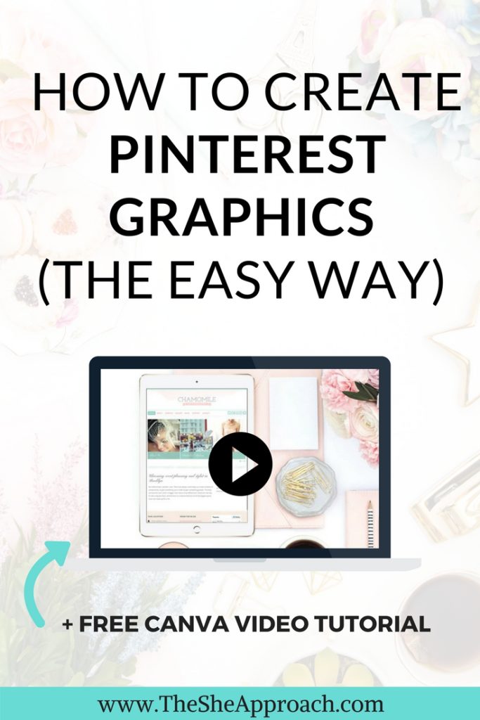 How to easily create stunning pinterest graphics for your blog posts and get more blog traffic from Pinterest. Grow your blog and create social media graphics and Pinterest templates. #pinteresttips #pinteresttemplates #bloggingtips #blogtraffic #growyourblog