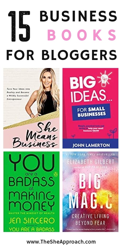 Best business books for bloggers. Top 15 amazon books for self improvement, blogging and for entrepreneurs. Gift ideas for bloggers & gift ideas for entrepreneurs.  