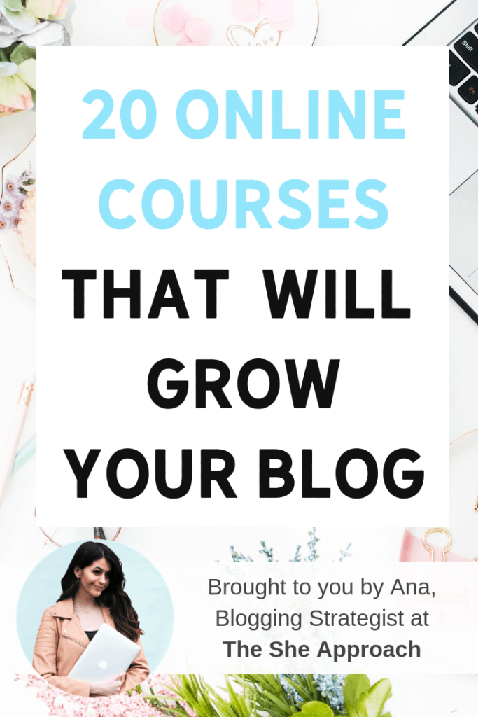 Free courses are great – but you get what you pay for. If you’re really looking to supercharge your blog’s growth, it’s time to invest in some real education. Check out these 20 online courses for bloggers, full of blogging tips that are going to help you make money working from home, and grow your blog. #bloggingresources #bloggingtips