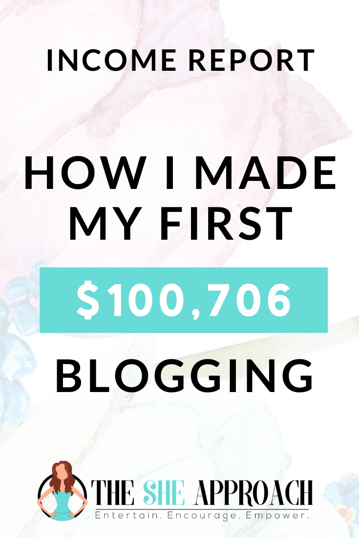 How I Made My First $100,000 Blogging (With A Small Blog)