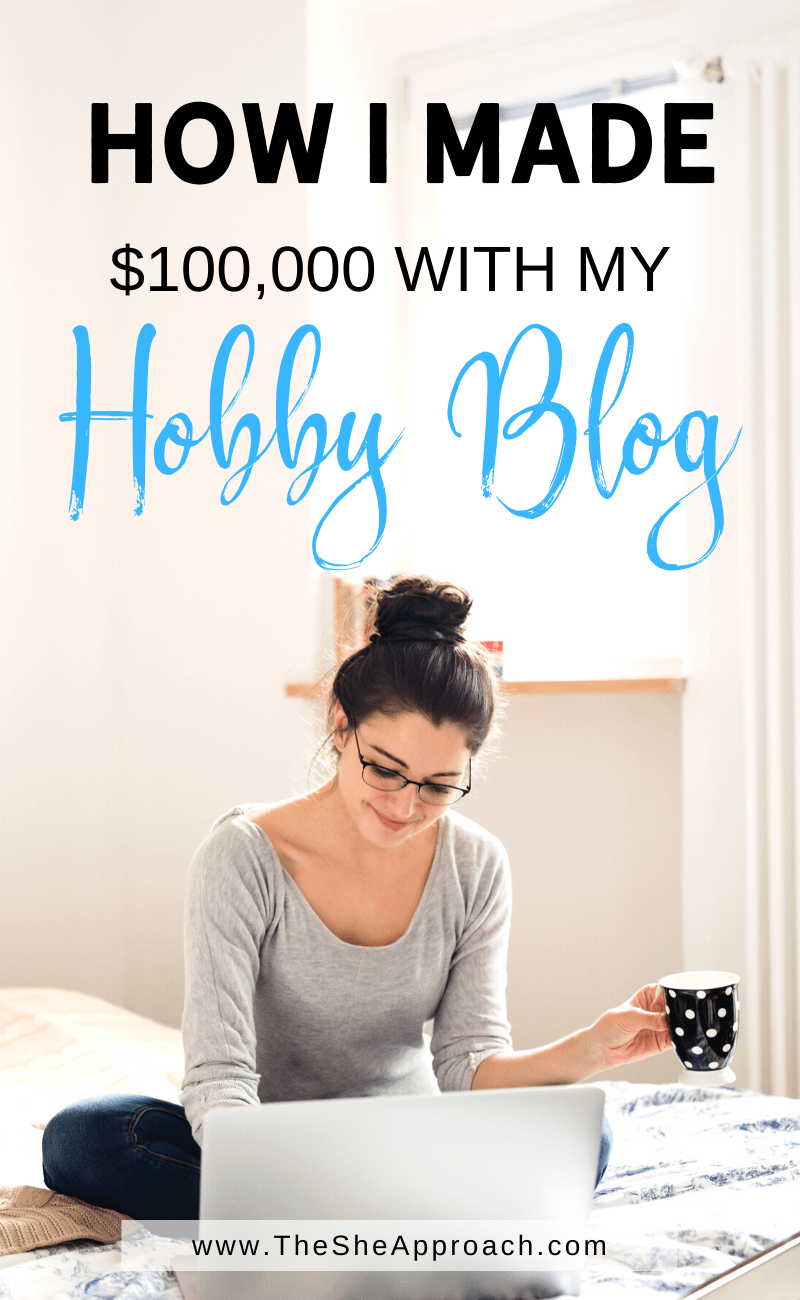 How I Made My First $100,000 Blogging (With A Small Blog)