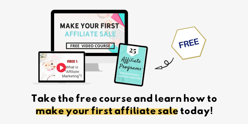 How bloggers make money - affiliate marketing free course