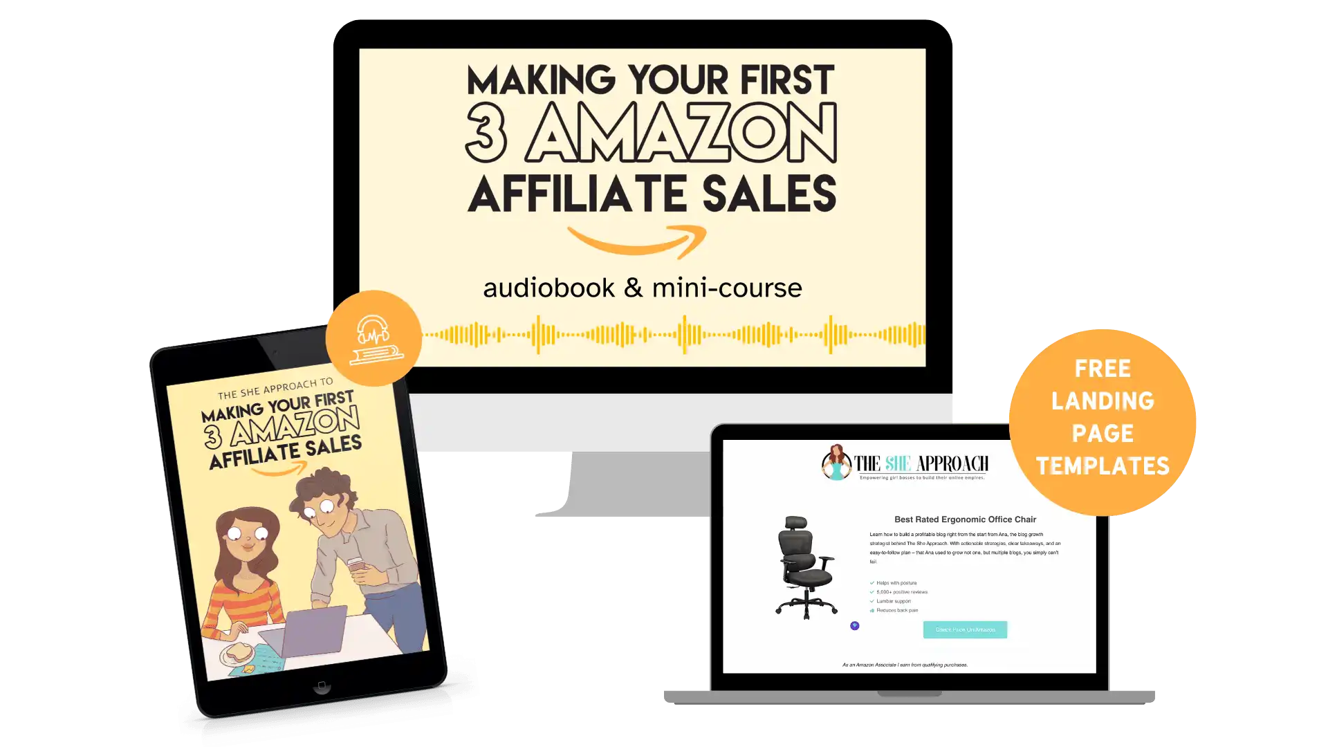 Make Your First Three Amazon Affiliate Sales - Amazon Guide